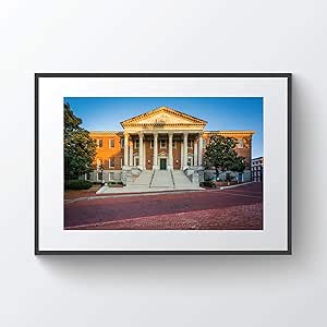 Amazon.com: YourLoveLLC Wooden Frame The Maryland State ...