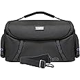 Vidpro DSLR and Video Camera Gadget Bag - Large Protective Case Includes Padded Dividers Handle and Shoulder Strap Compatible with Most Camera Brands Fits 1-2 DSLR Cameras 4 Lenses and Accessories
