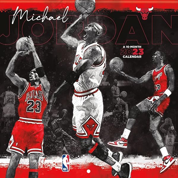 Amazon.com: 2023 Michael Jordan Wall Calendar: 9781438888552: Trends  International: Books