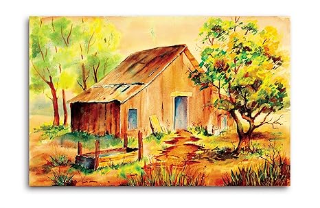 Tamatina Canvas Paintings A Beautiful Day Abstract Canvas Art