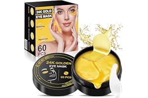 sundpik Under Eye Patches for Puffy Eyes and Dark Circles,60 Pcs Collagen Under Eye Mask Skin Care Products,Snail Mucin Eye Patches,Wrinkle Patches