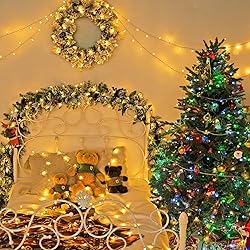 JMEXSUSS 200 LED Christmas String Lights Outdoor