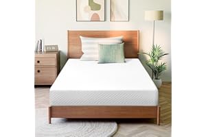 GAESTE 5 Inch Twin Cooling Gel Memory Foam Mattress Medium Firm Pressure Relief CertiPUR-US Certified Foam, Mattress in a Box Comfortable and Supportive No Fiberglass (Twin, 5 in)