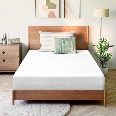 GAESTE 5 Inch Twin Cooling Gel Memory Foam Mattress Medium Firm Pressure Relief CertiPUR-US Certified Foam, Mattress in a Box Comfort & Supportive and Supportive No Fiberglass (Twin, 5 in)