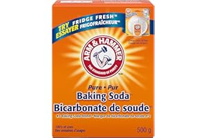 Arm & Hammer Pure Baking Soda – Multi-Purpose Cleaner, Natural Deodorizer & Baking Essential – 500 g (Pack of 1)