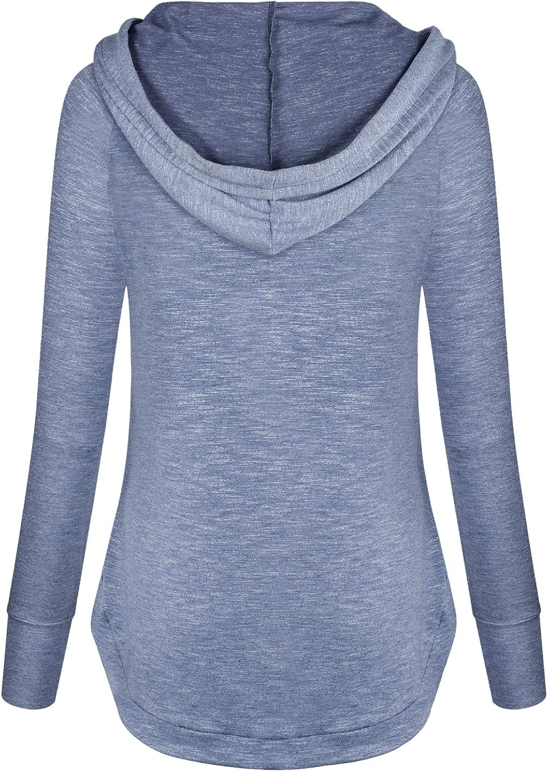 cowl neck hoodie with thumb holes