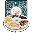 Taco Bar Serving Set For A Party With 12pcs Tortilla Holders Taco Tuesday Lazy Susan Tray Housewarming Set