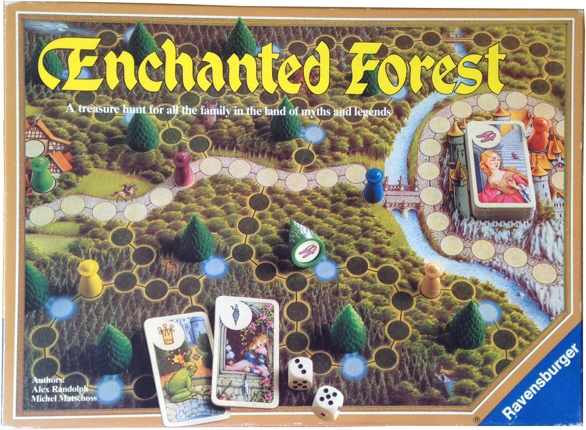 Enchanted Forest Board Game by 1982