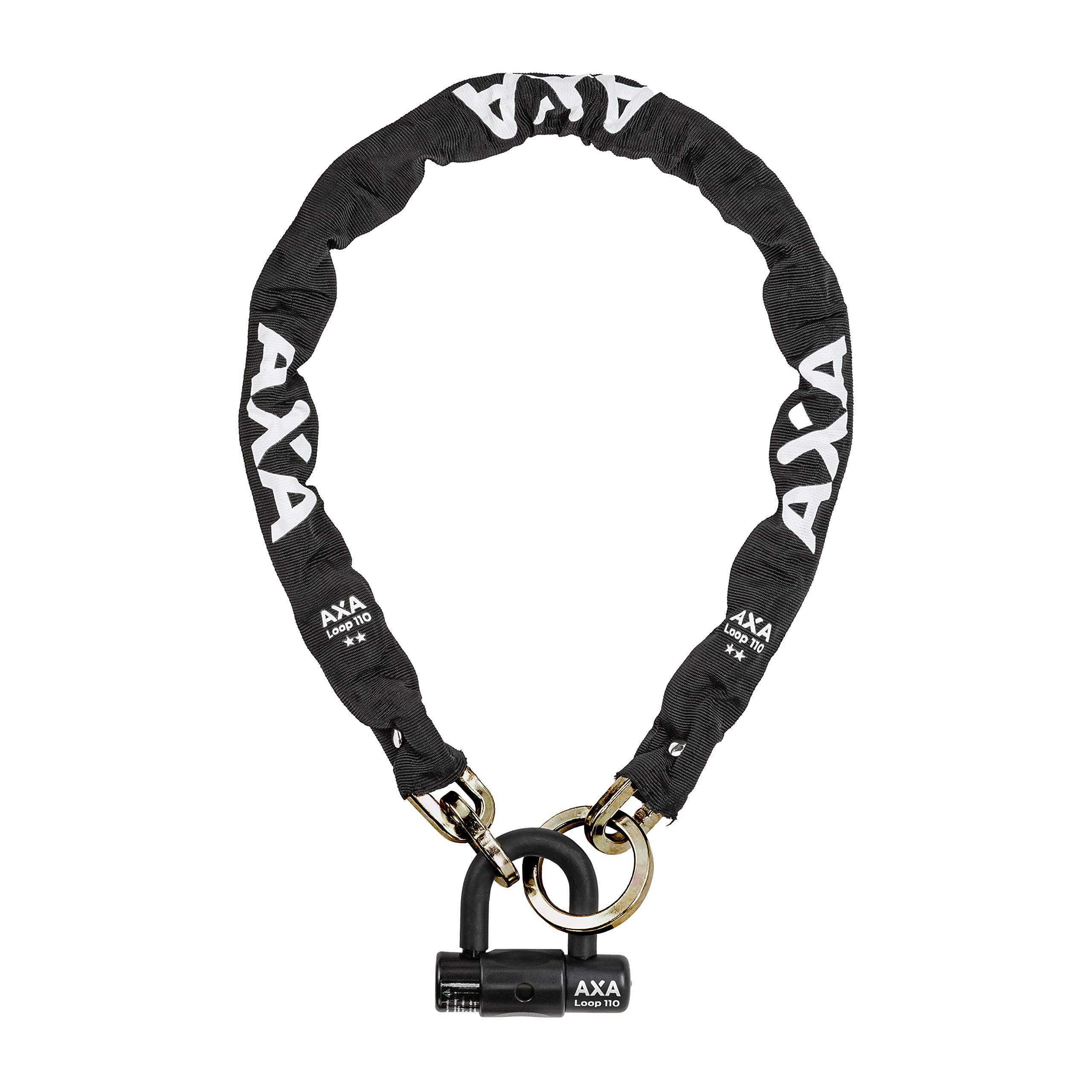 Allegion Netherland BV Unisex - Adult AXA Loop 110 Chain Lock, Multi-Colour, 440 mm