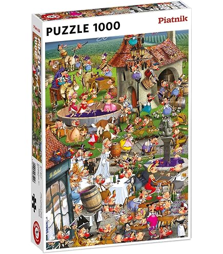 Amazon.com: Piatnik Floating Around 1000 pc Jigsaw Puzzle : Toys