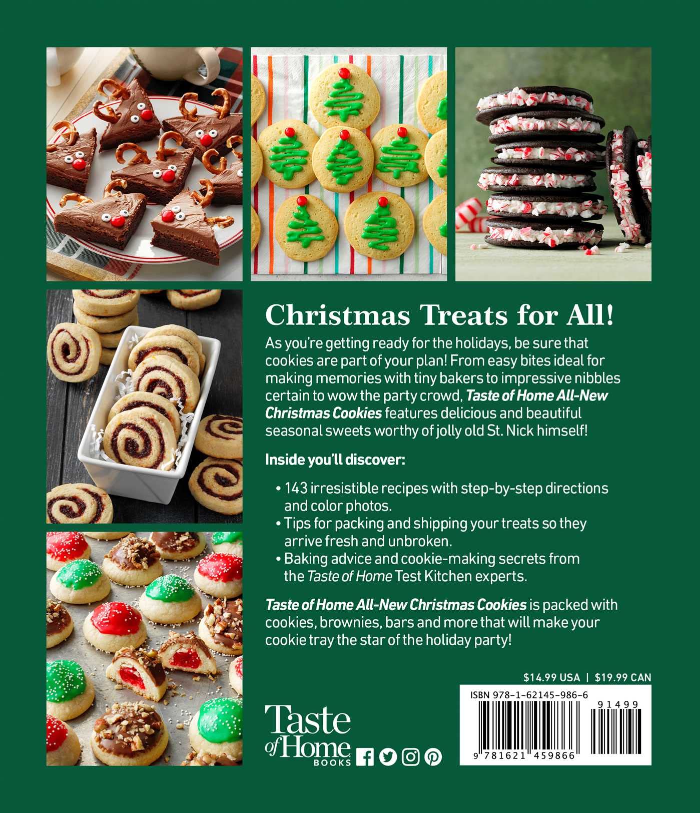 Taste of Home All New Christmas Cookies: 143 Sweet Specialties Sure to Make Your Holiday Merry and Bright (2) (Taste of Home Holidays) Taste of Home All New Christmas Cookies: 143 Sweet Specialties Sure to Make Your Holiday Merry and Bright (2) (Taste of Home Holidays) Spiral-bound Kindle