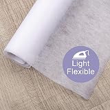 The Bead Shop Light Weight Fusible Interfacing White 75cm Wide 2m view 2
