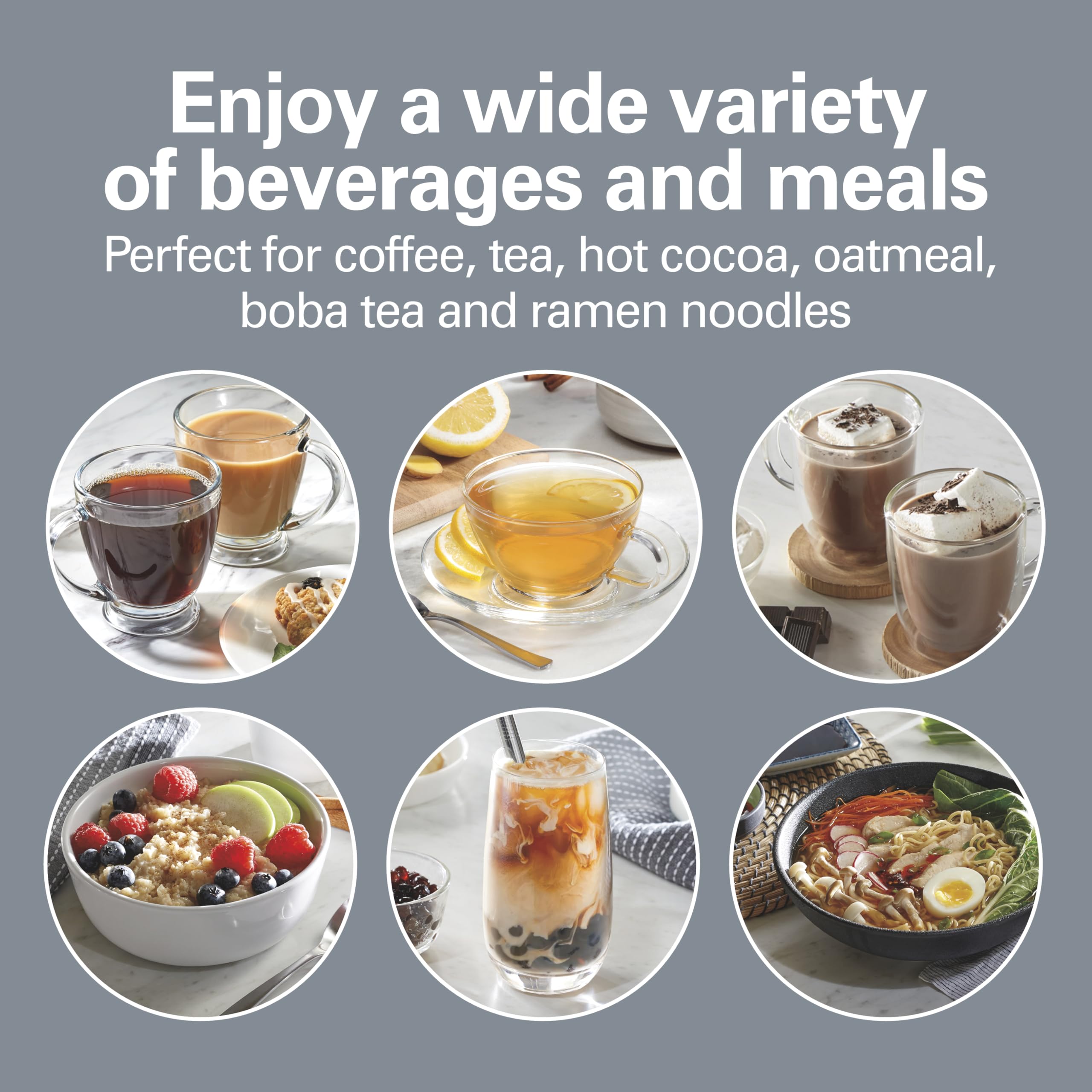 Hamilton Beach Compact 20 oz. / 0.6 Liter Gooseneck Electric Kettle for Boiling Water, Pour Over Coffee, Tea, Ultra Fast Heating With 1200 Watts, Stainless Steel BPA-Free Interior, Black (41045)