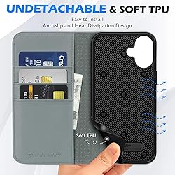 SHIELDON Case for iPhone 16 Plus 6.7" 2024, Genuine