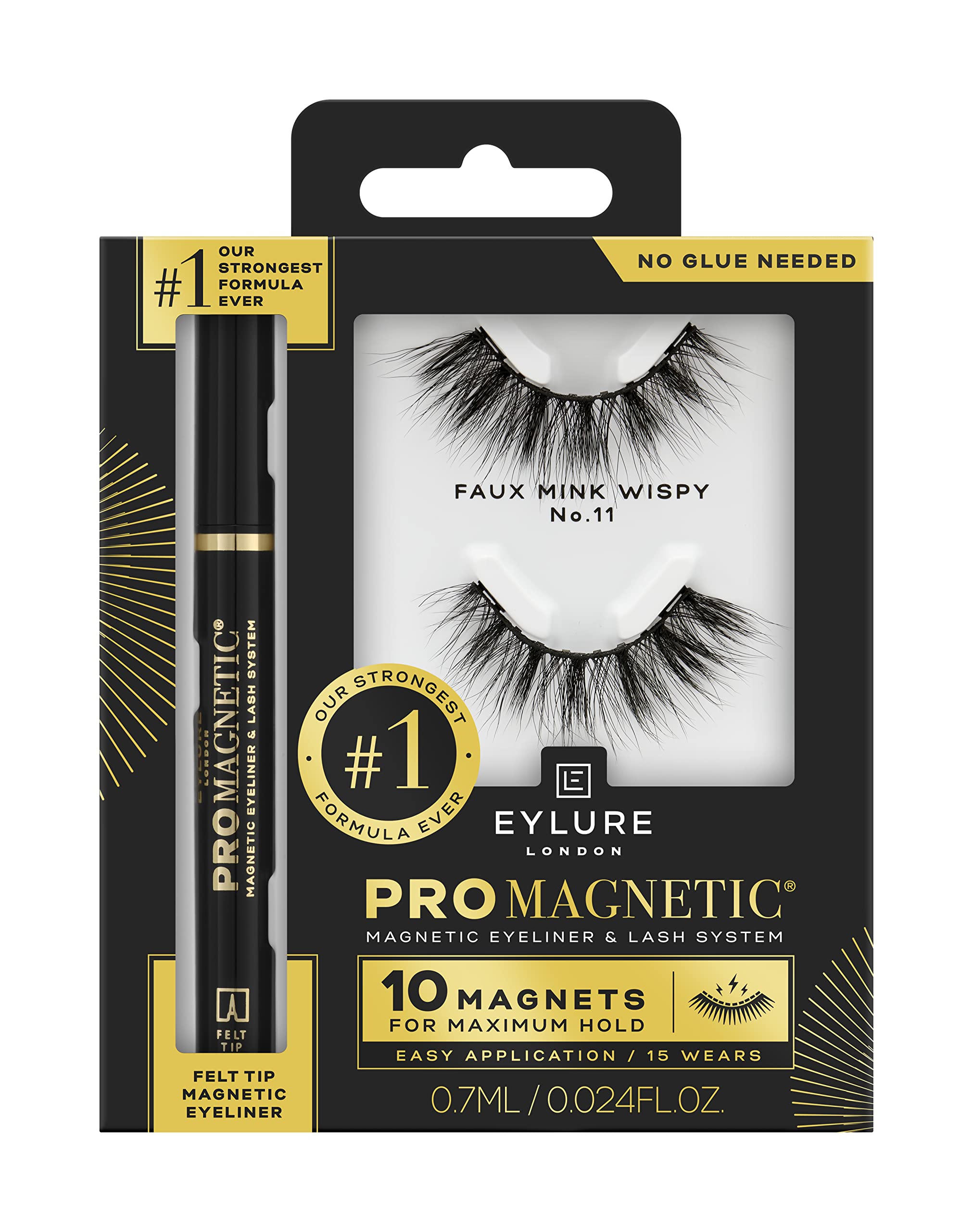 Eylure Luxe Pro Magnetic 10 Magnets Wispy False Lashes