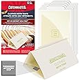 Catchmaster Clothes Moth Traps for House 6PK Wardrobe Closet Storage Glue Traps, Sticky Bug Catcher Indoor with Pheromone, Odorless Adhesive Flying Insect Trap, Protect Clothing, Pet Safe Pest Control