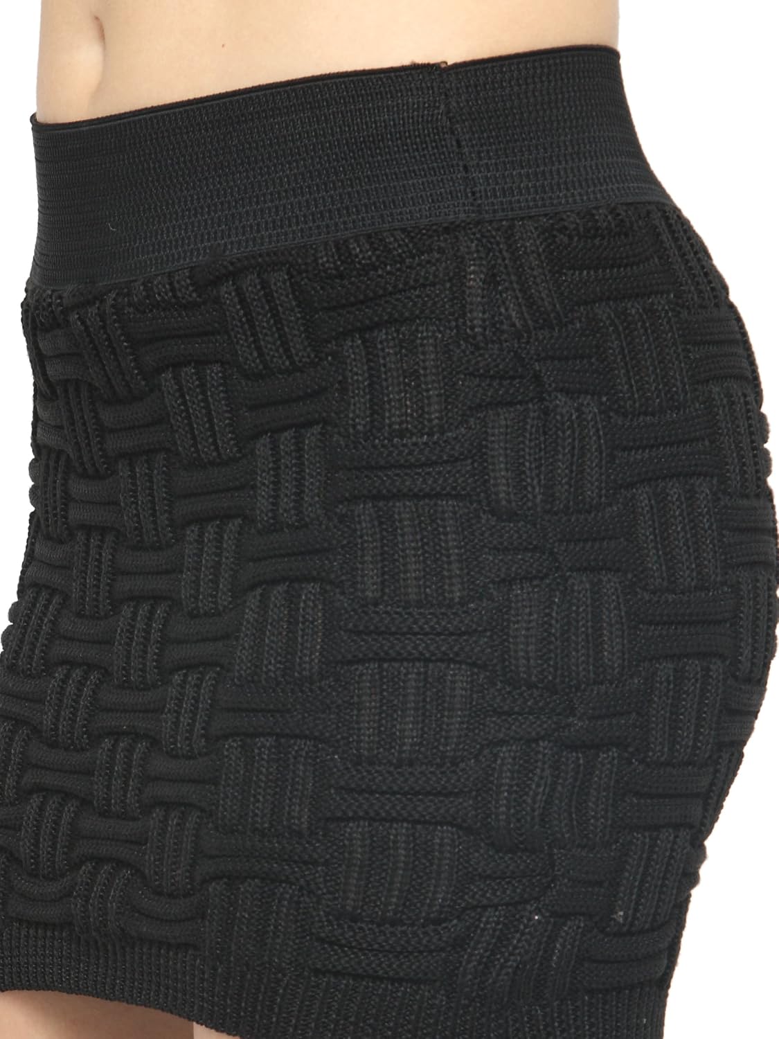 n-gal women's square grib knitted skirt - ng71033