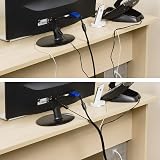 D-Line CTW2.5B Spiral Wrap Cable Tidy Black 2.5 Meter Length view 2
