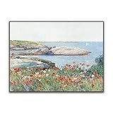 Childe Hassam Canvas Wall Art Poppies, Isles of