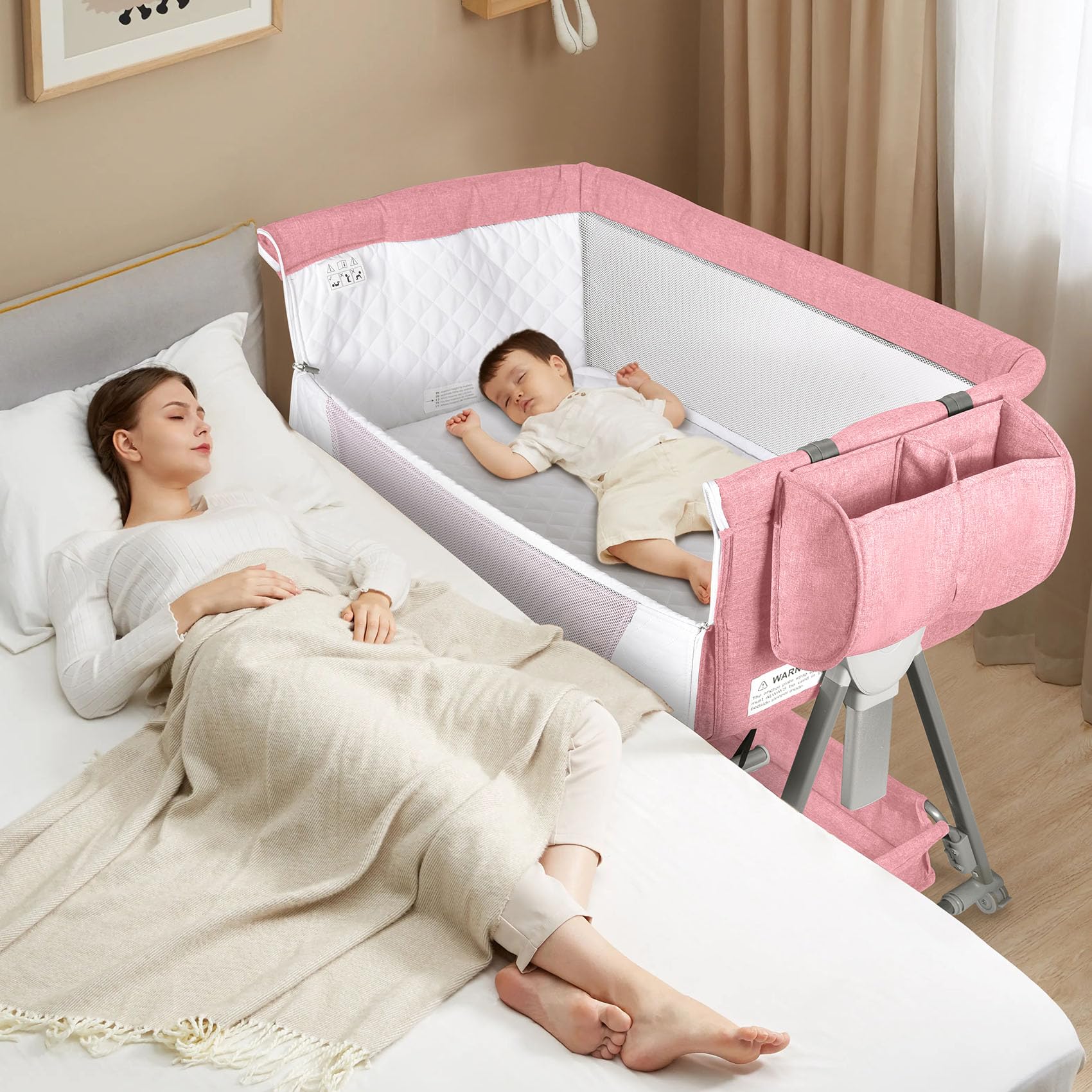 Baby Swing For Newborn AirClub Bassinet Bedside Sleeper, Baby Crib