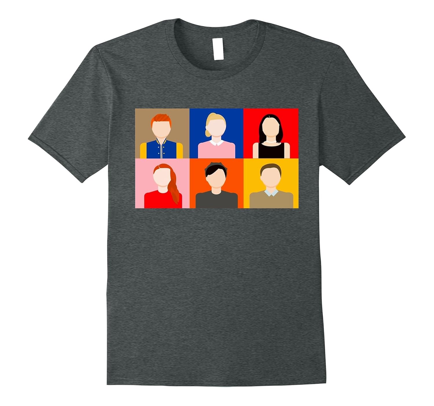 Veronica Betty Archie Jug Cheryl Kevin Cast T-shirt-ANZ