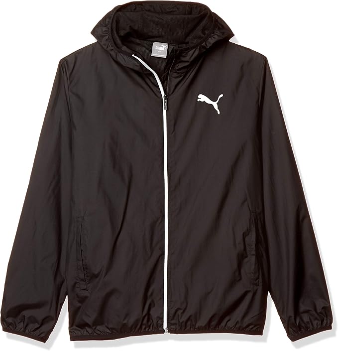 Amazon プーマ ウィンドブレーカー Essentials Solid メンズ フィットネス トレーニング ジャケット 通販