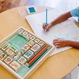 Melissa & Doug Stamp-a-Scene Rainforest Arts & Crafts Stamp Set 4+ view 7