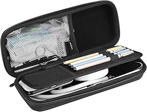 ProCase Stethoscope Carrying Case for 3M Littmann/Omron/ADC/Dixie EMS/MDF Stethoscope Hard Travel Carry Case Storage Bag -Black