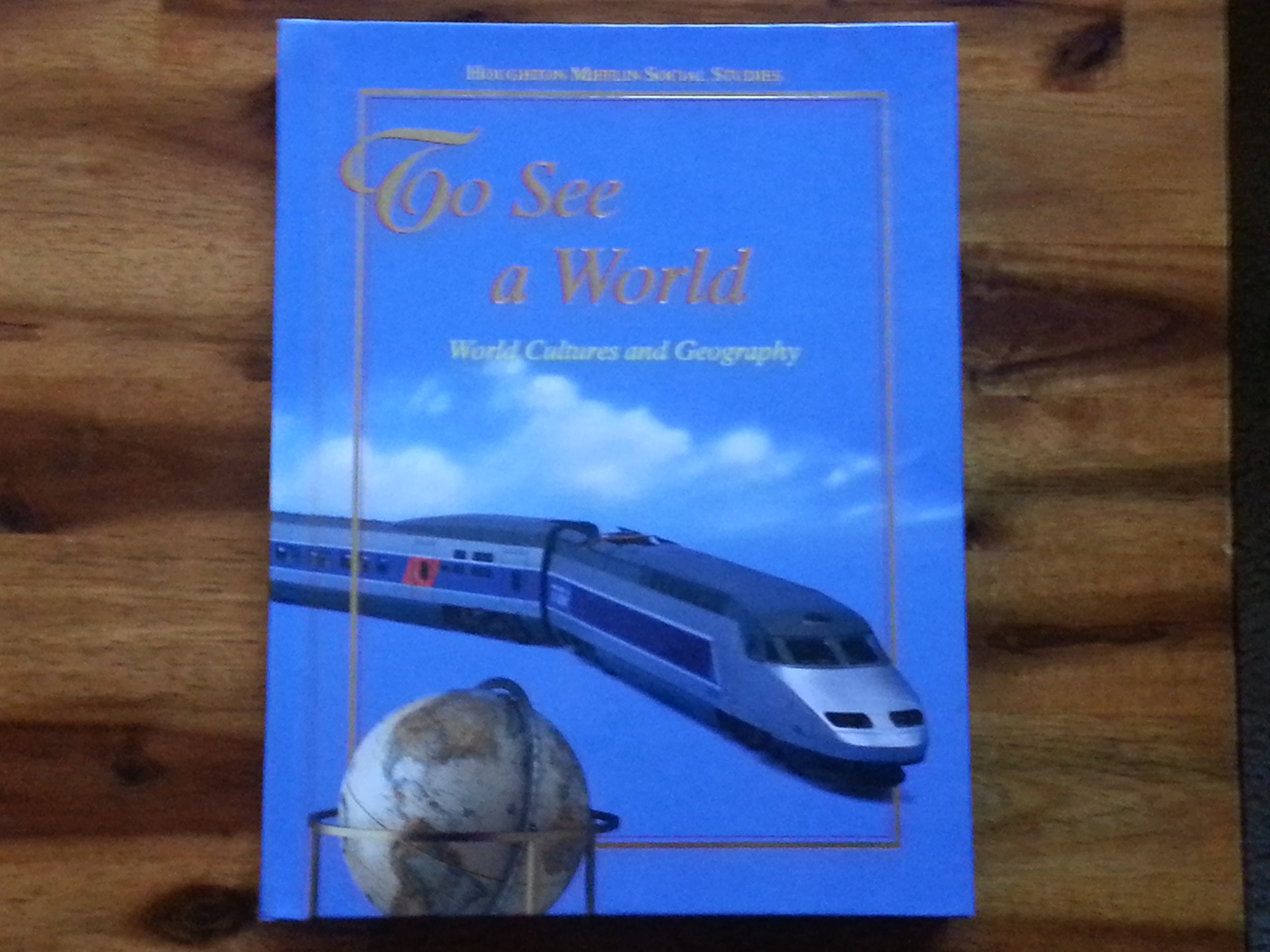 Amazon Com Houghton Mifflin Social Studies Grade 7 To See A World World Cultures And Geography 9780395548936 Houghton Mifflin Books