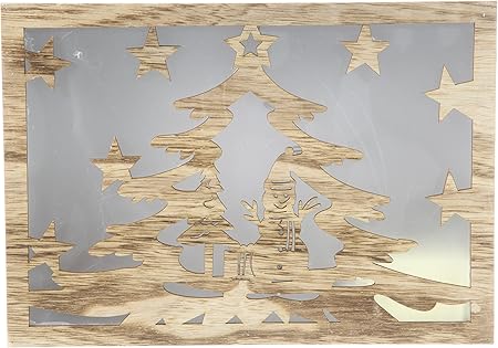 Time For Home Led Bild Weihnachten Holz Leuchtdeko Gross Leuchtkasten Weihnachtsdeko Holzdeko Wanddeko Ausgefallen Schneemann Tannenbaum Amazon De Kuche Haushalt