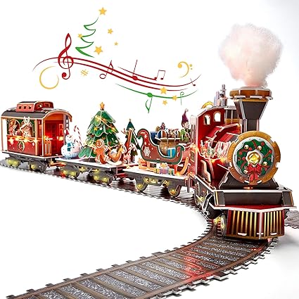3d puzzle train