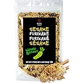 YAMASAN KYOTO UJI Japanese Wasabi Furikake Seasoning, Sesame-Soy Marinade, Wasabi Sharp, Spicy and Umami, Delicious Flavor of