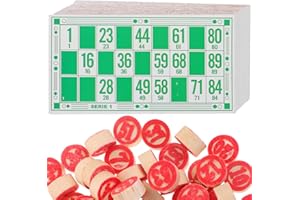 Toyvian Bingo Digital Chess Game Set - Fun Educational Russian Bingo Board Game for Family Gatherings and Parties
