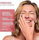 PODERM Nail Care Polish with Tea Tree Brown 8ML Podiatrist-Developed view 2