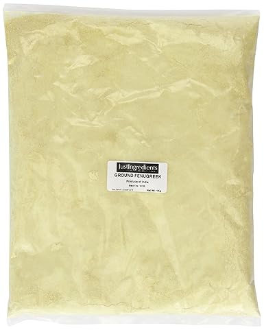 JustIngredients Bockshornklee gemahlen, Fenugreek Ground, 2er Pack (2 x 1 kg)