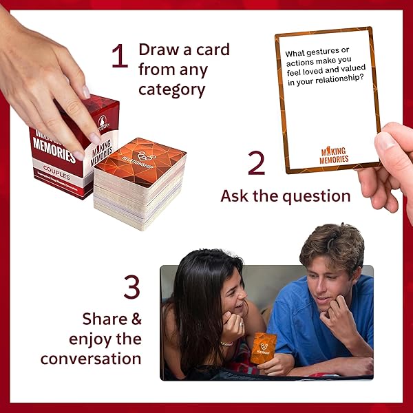 PLAY ENJYN MAKING MEMORIES COUPLES CARD GAMES