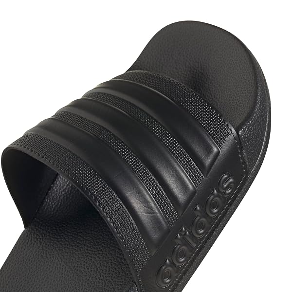 ADIDAS UNISEX SHOWER SLIDE SANDAL, CORE BLACK/CORE BLACK/CORE BLACK, 11 US MEN