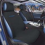 Autotrends Four Season Car Seat Cushion Car Seat Cover Easy install Cover, Black (SJ219A042-1)