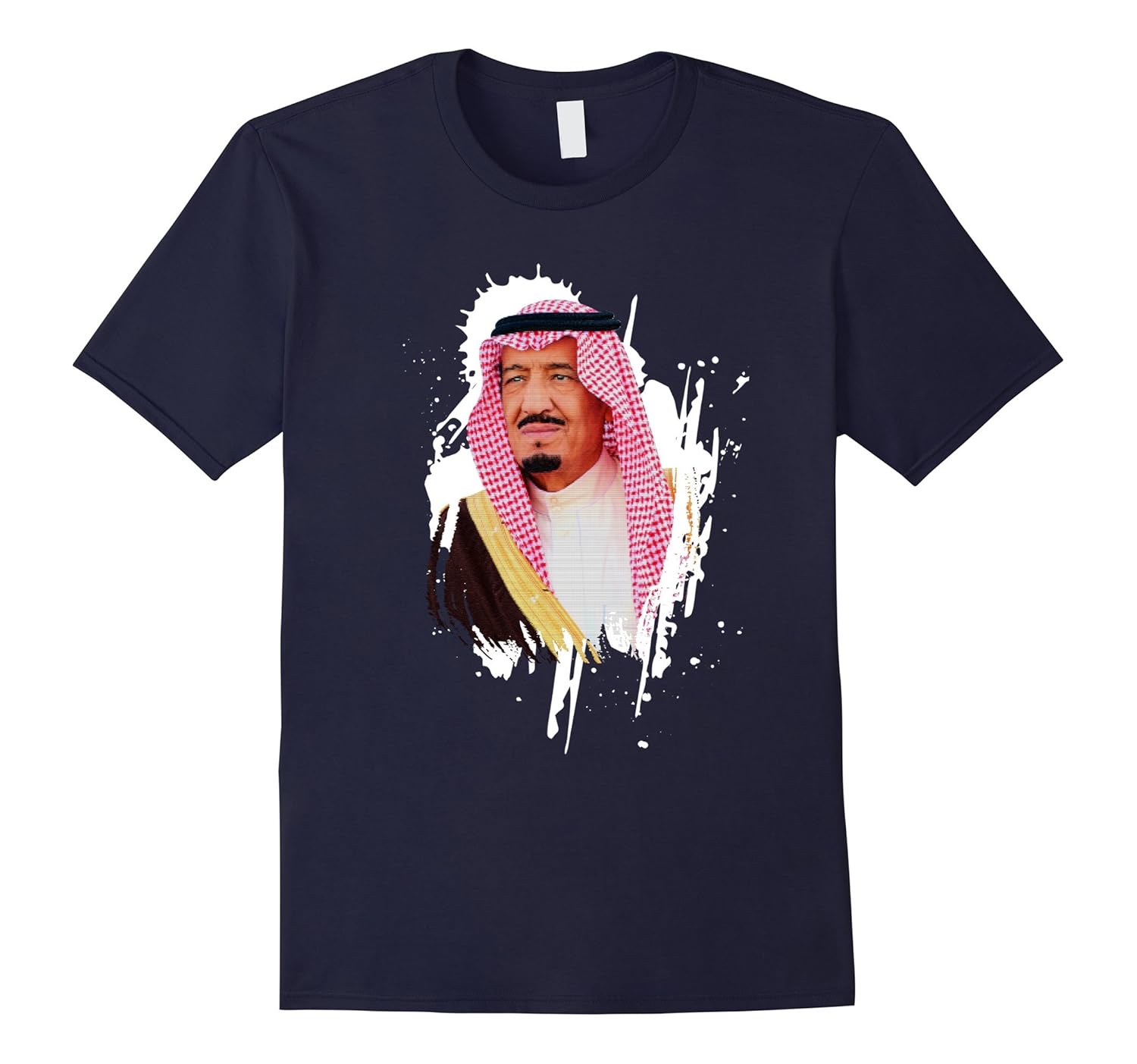 King Salman bin Abdulaziz Al Saud - Pixel Art T Shirt-ANZ