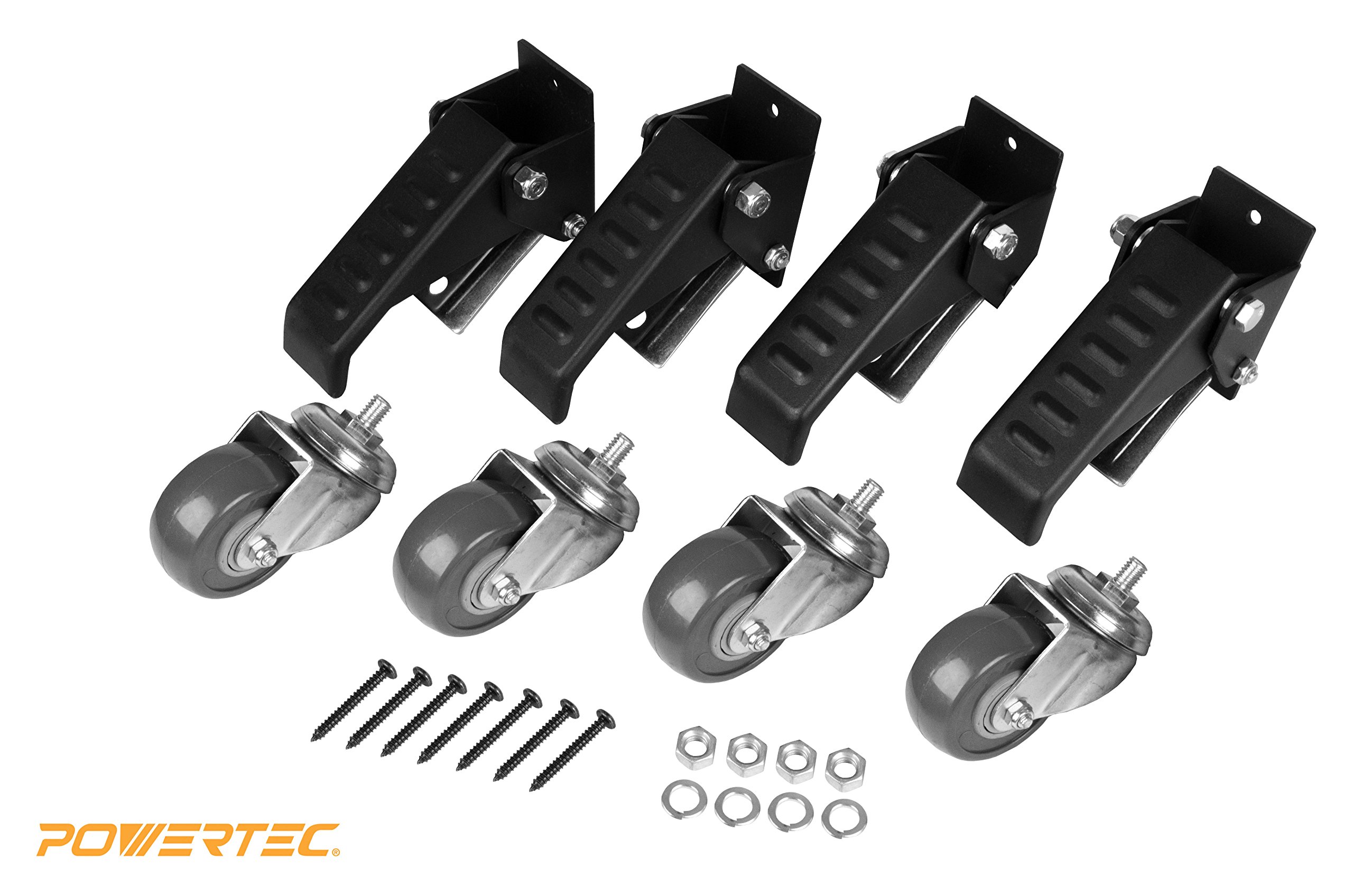 POWERTEC 17000 Workbench Caster Kit (Pack of 4) eBay