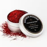 Premium Super Negin Saffron Threads, 1g &ndash; Hand-Harvested | Naturally Dried, Perfect for Paella, Risotto, Desserts &amp; Tea
