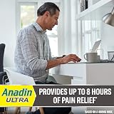 Anadin Ultra Ibuprofen Back & Muscle Pain Relief Liquid Capsules 16 Pack view 3