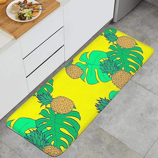 Amazon.com: AOKAN Farmhouse Yellow Beach Pineapple and Palm Leaves 