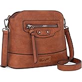 Wrangler Small Crossbody Bags for Women Shoulder Cute Purses and Handbags with Adjustable Strap