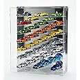 Acrylic Display & Storage Case for 1:64 Scale Diecast Cars, Compatible with Hot Wheels Cars - Wall Mountable/Tabletop Display Case with LED Lights & Dustproof Cover - 33 Park Maximum 40 Toy Cars