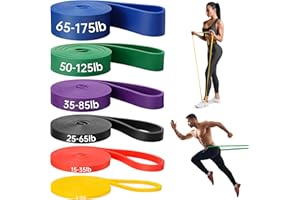 Exercise Bands, Training Elastic Resistance Bands Set, Workout Bands for Physical Exercise, Physio Therapy, Muscle Training, 