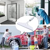 TreeLen Shower Door Squeegee, Silicone/Rubber Blade, No Rusting Parts view 3
