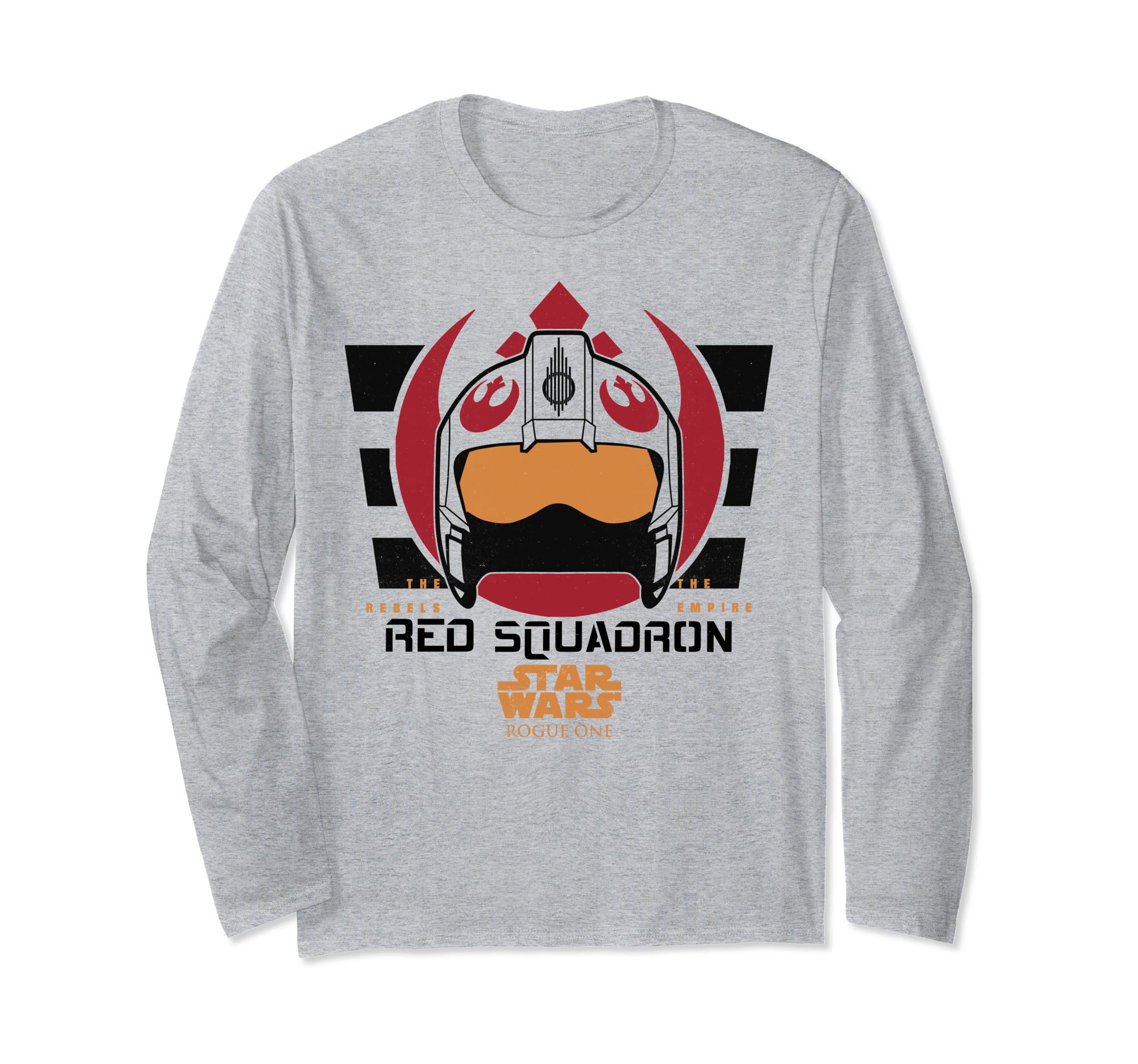 Star Wars Rogue One Red Squadron Logo Long Sleeve T-Shirt