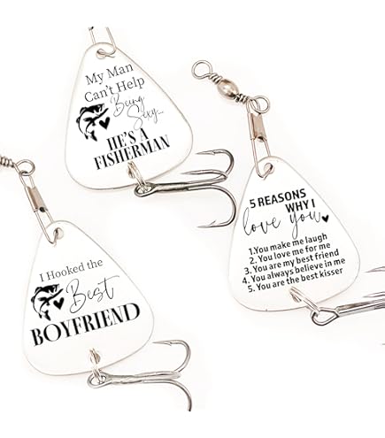 Amazon.com: Set of 3 Funny Fishing Lure Set  Adult Humor Stainless Steel Fishing  Lures  Novelty Fishing Gift for Boyfriend, Husband or Lover - Fisherman  Gift (Dirty) : Sports & Outdoors