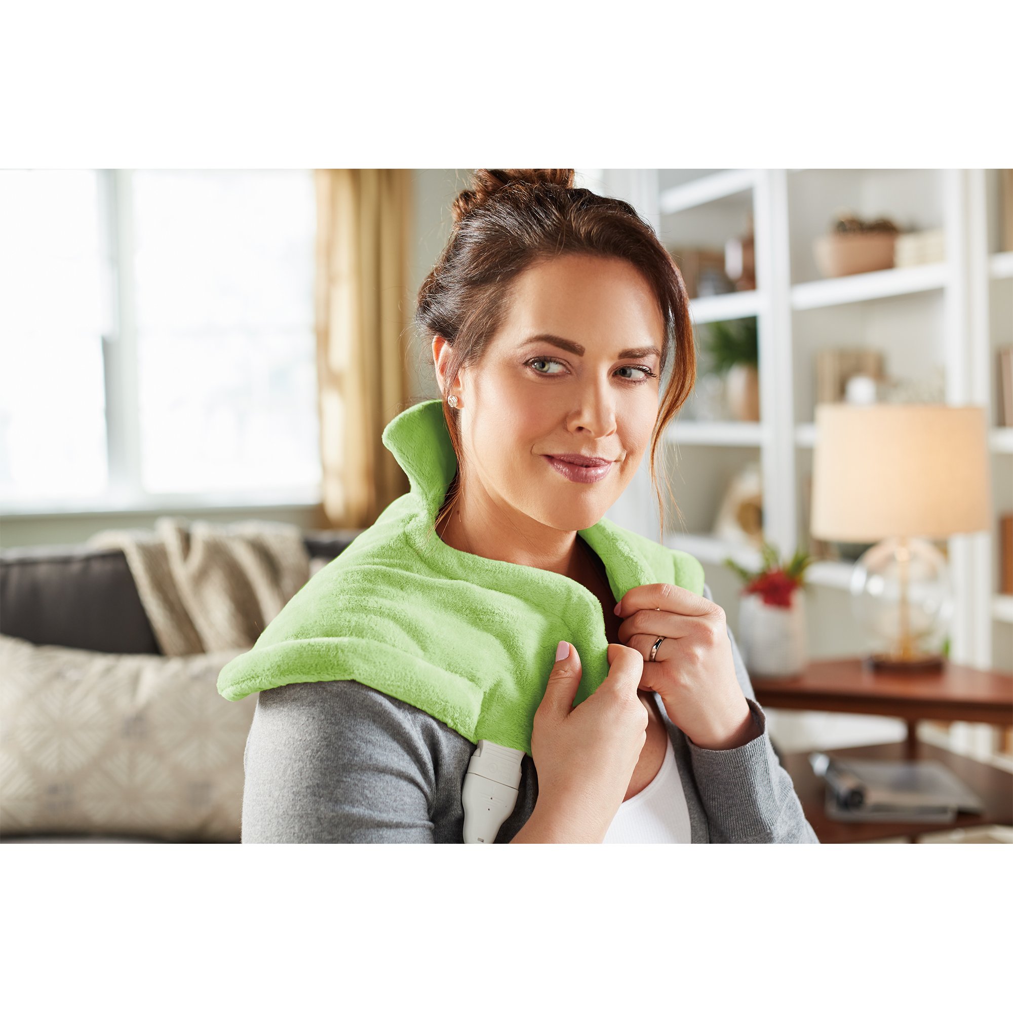 Therapeutic Heating Pads Neck Shoulder Wrap Electric Heat Therapy Pain